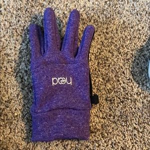 purple head sensatec ski gloves